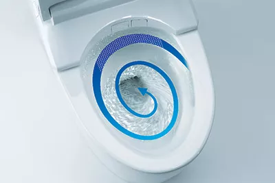 Image of TOTO's Tornado Flush