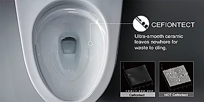 Picture of toilet with Cefiontech